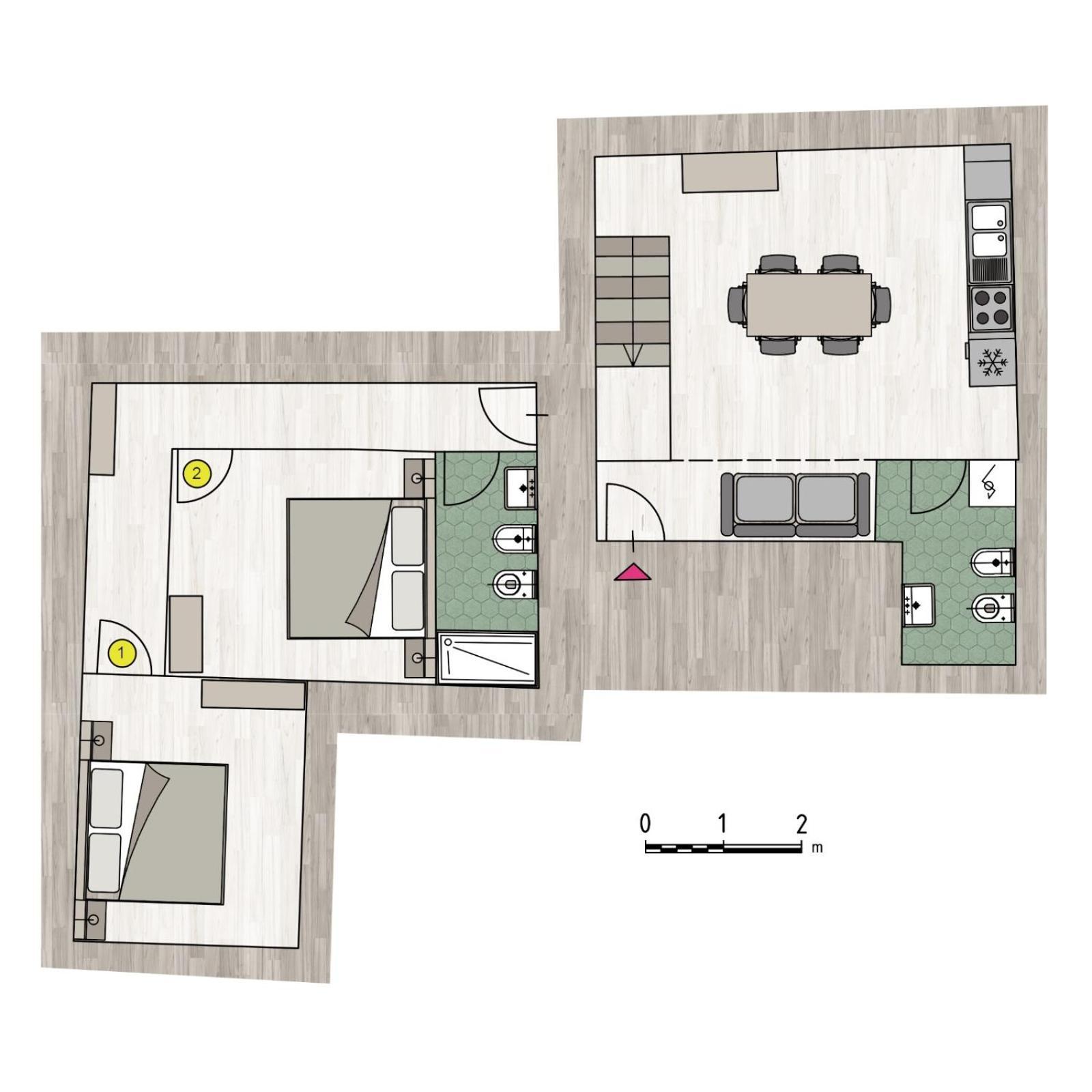 Canaletto Apartment Болонья Экстерьер фото